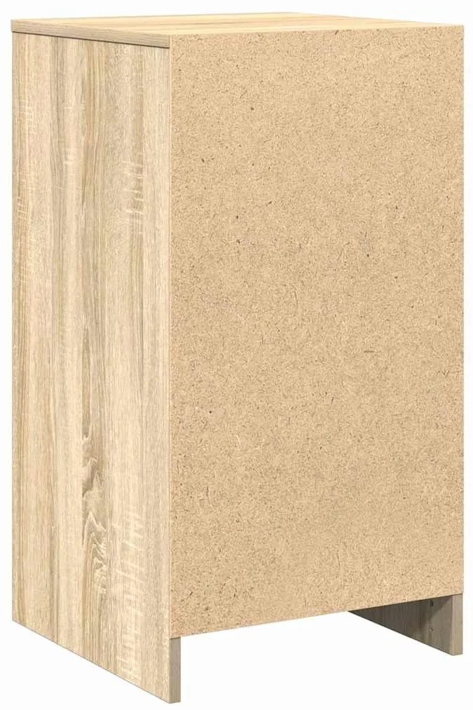 vidaXL Πλαϊνό γραφείο Sonoma Δρυς 40 x 41 x 75 εκ Επεξεργασμένο ξύλο