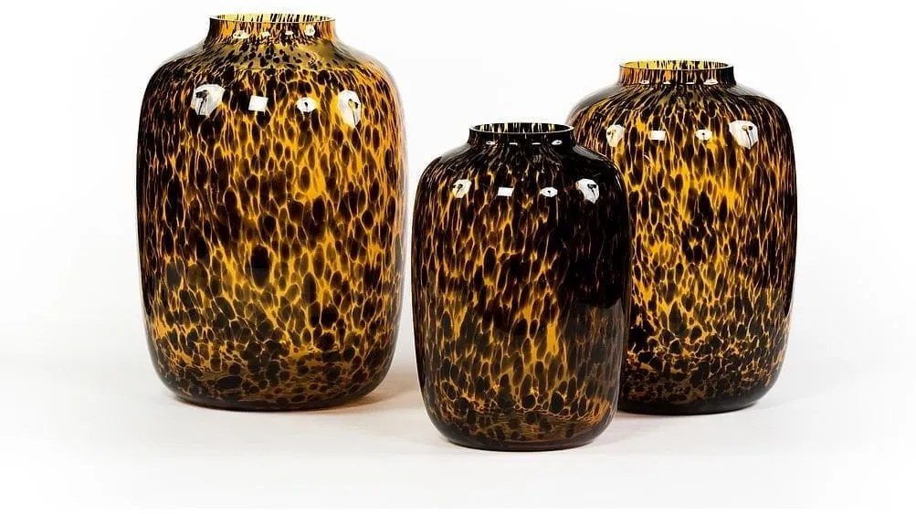 Βάζο DEKOCANDLE 35cm leopard spotted bulb DCG-33SP-Small-71W1