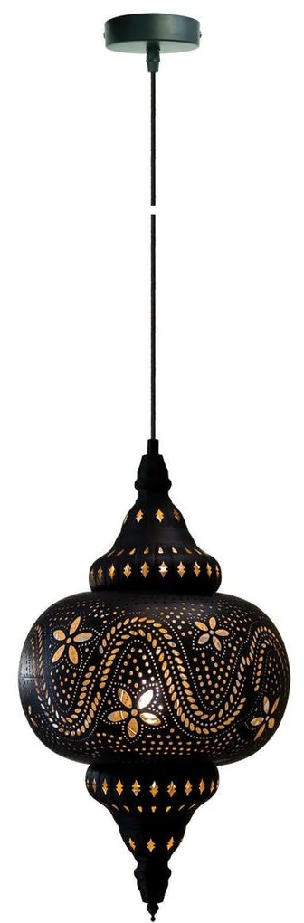 Φωτιστικό Οροφής 30X55 Black VK/03182PE/B VKLed Metal