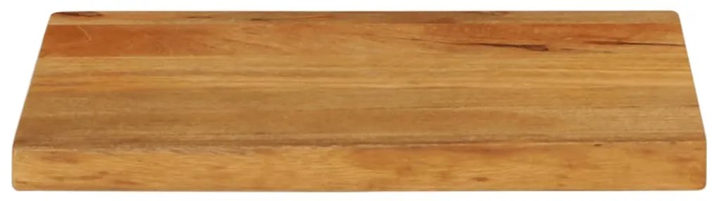vidaXL Επιφάνεια Τραπεζιού 40x20x3,8 εκ. Live Edge Μασίφ Ξύλο Μάνγκο