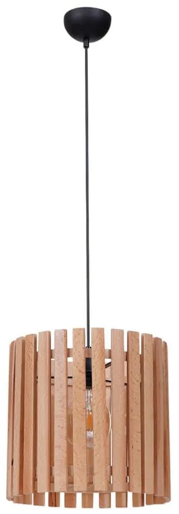 Φωτιστικό Οροφής 534LUN6236 Φ30x80cm 1xE27 40W Oak Opviq