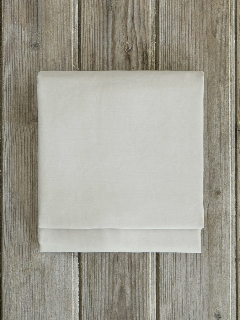 Σεντόνι Μονό Superior Satin - Fog Beige - Nima Home