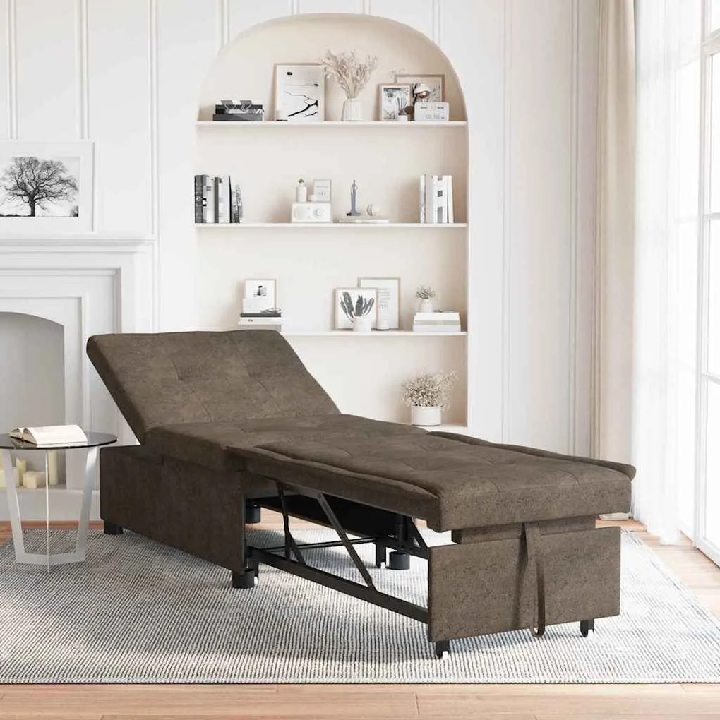 vidaXL Κρεβάτι καναπές Στρατιωτικό Πράσινο 194 x 67 x 82 εκ