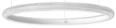 Κρεμαστό Φωτιστικό Οροφής LED 37W Λευκό Φ60cm Miracle 325828 Ideal Lux 325828