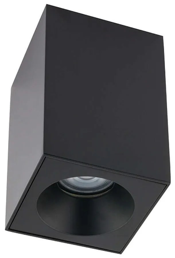 Φωτιστικό Οροφής - Σποτ Bravo 8365 1xGU10 15W Black Nowodvorski Aluminium, Glass