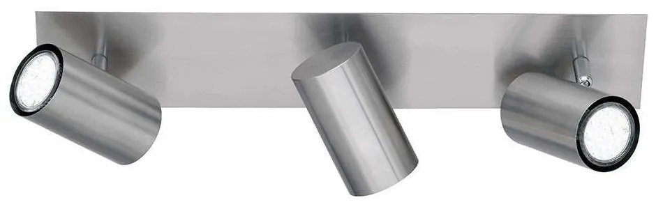 Φωτιστικό Οροφής-Σποτ Marley 48x15x9cm Nickel Mat 802400307 Trio Lighting Metal