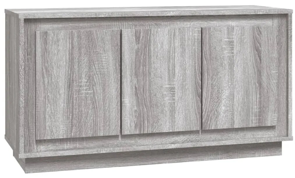 vidaXL Ντουλάπι Γκρι Sonoma 102x35x55 εκ. από Επεξεργασμένο Ξύλο
