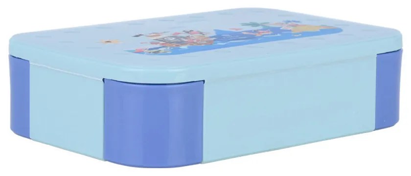 Φαγητοδοχείο Παιδικό 3 Θέσεων Πλαστικό 900ml-19,1x13x5εκ. Treasure Quest Save The Aegean Estia 01-33477