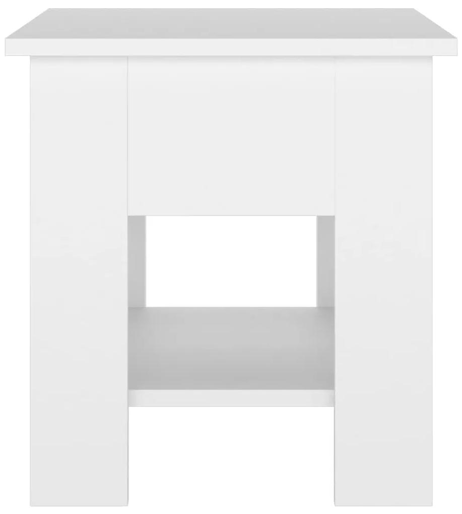 vidaXL Τραπεζάκι Σαλονιού Λευκό 40 x 40 x 42 εκ. από Συνθετικό Ξύλο