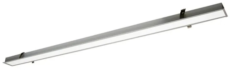 Γραμμικό Φωτιστικό Χωνευτό Viokef Station Ultra 3911-03170-4-U-D3 L1700 4000K Dimmable Ασημί