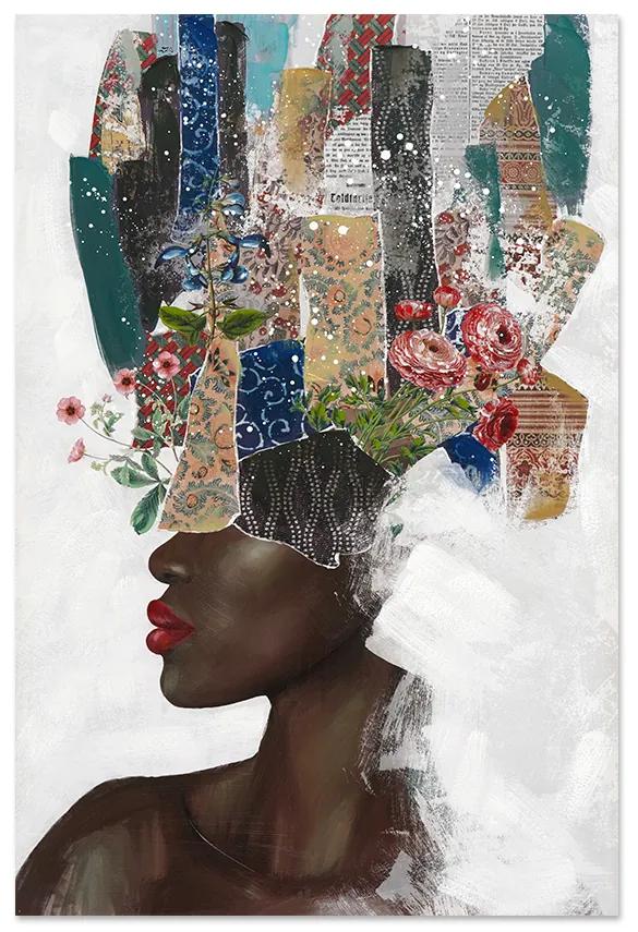 Πίνακας ArteLibre -Γυναικεία Φιγούρα- Καμβάς 80x100x3cm
