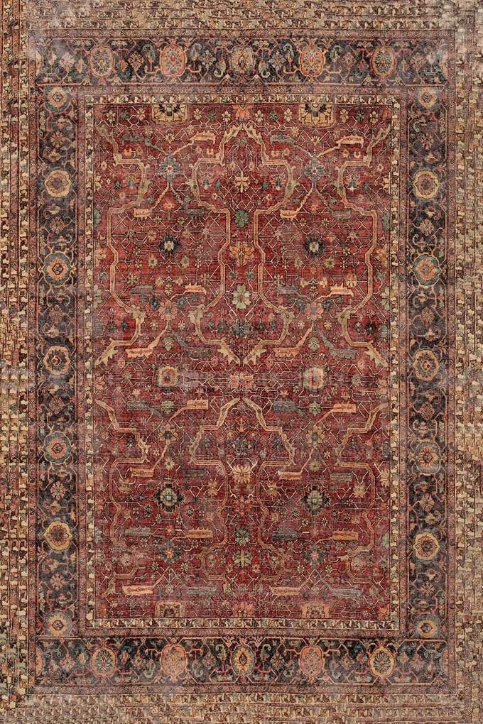 Χαλί Hmnt685 474HFT2331 Red-Multi Conceptum Hypnose 120X180cm