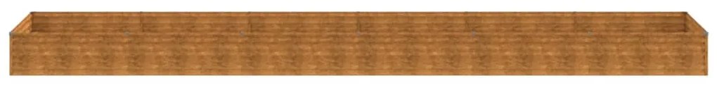 vidaXL Ζαρντινιέρα 579 x 100 x 36 εκ. από Ατσάλι Σκληρυθέν στον Αέρα