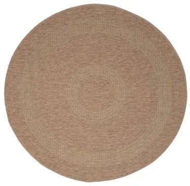Ψάθινο Χαλί Avanos 8866 Olive Στρόγγυλο Round 200 x 200