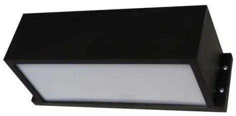 Απλίκα Φωτιστικό Οροφής Πλαστικό IP54 SLP-50B Heronia-13-0104-Μαύρο 13-0104
