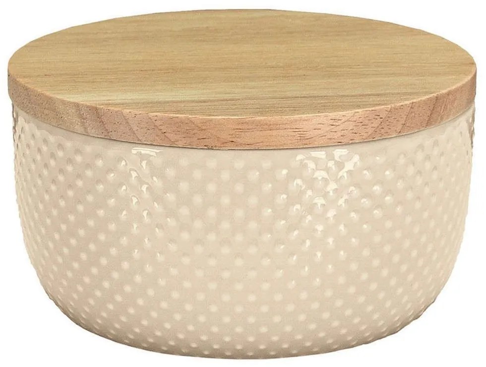 Βάζο Για Βαμβάκι Dotty 8030 13,3x8,5cm Sandbeige Kleine Wolke Clay