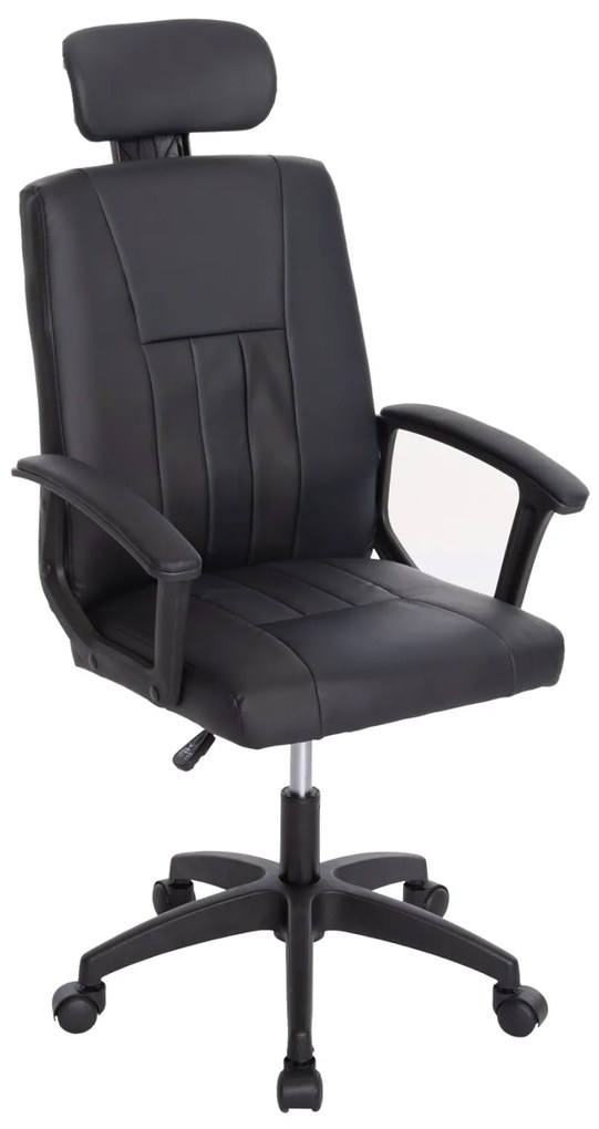 ΚΑΡΕΚΛΑ ΓΡΑΦΕΙΟΥ NIMBLE HM1199.01 ΜΑΥΡΟ PVC-ΜΑΥΡΟΣ ΣΚΕΛΕΤΟΣ & ΒΑΣΗ 59x64x122Υεκ