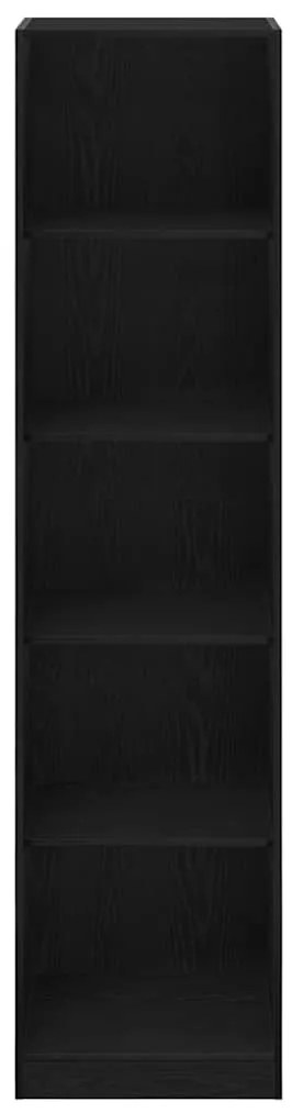 vidaXL Ντουλάπι Μαύρη δρυς 50 x 50 x 200 cm Επεξεργασμένο ξύλο