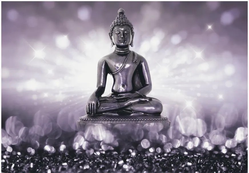 Αυτοκόλλητη φωτοταπετσαρία - Amethyst Buddha - 245x175