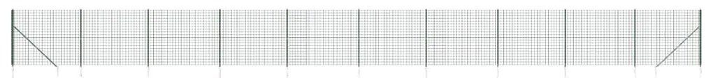 Συρματόπλεγμα Περίφραξης Πράσινο 1,4 x 25 μ. με Καρφωτές Βάσεις - Πράσινο