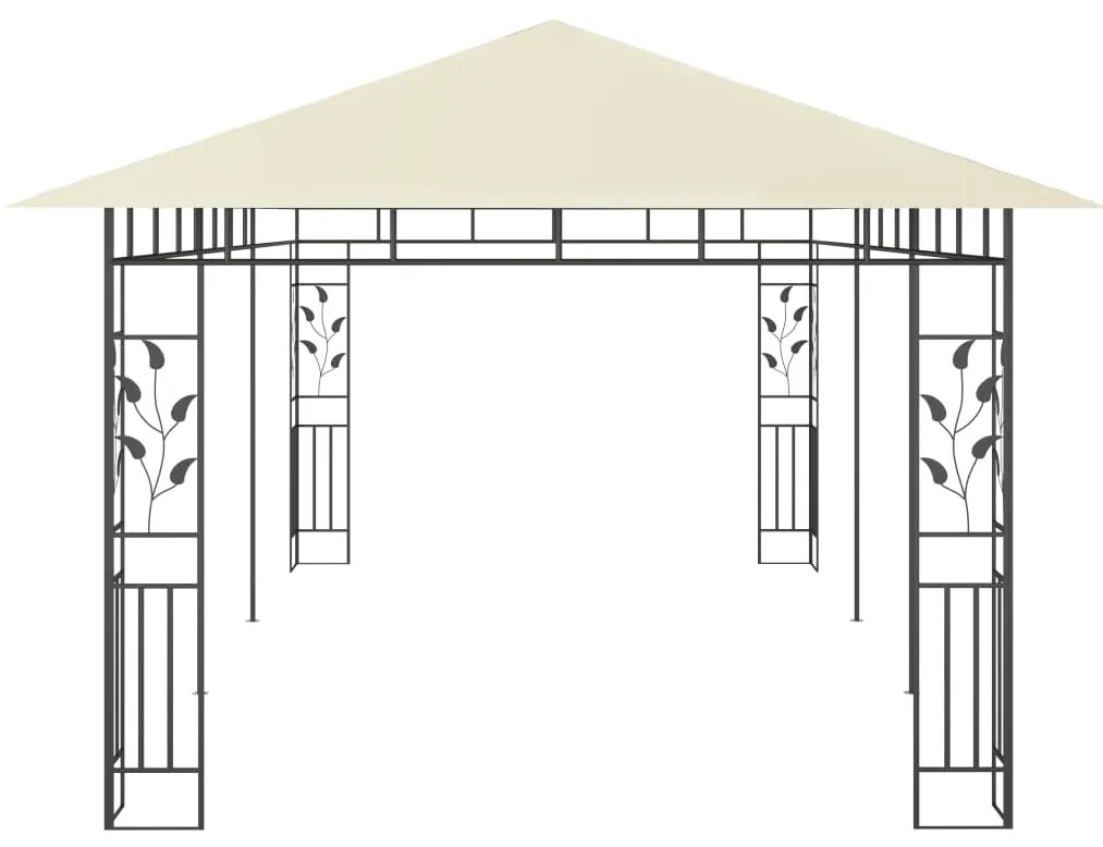 ΚΙΟΣΚΙ ΜΕ ΑΝΤΙΚΟΥΝΟΥΠΙΚΟ ΔΙΧΤΥ ΚΡΕΜ 6X3X2,73 Μ. 47971