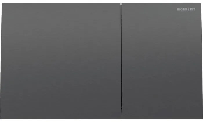 Geberit ΠΛΑΚΕΤΑ ΚΑΖΑΝΑΚΙΟΥ SIGMA70 ΜΑΥΡΗ ΧΡΩΜΕ BRUSHED 115.622.QD.1 GEBERIT KANEL-201.115622QD1