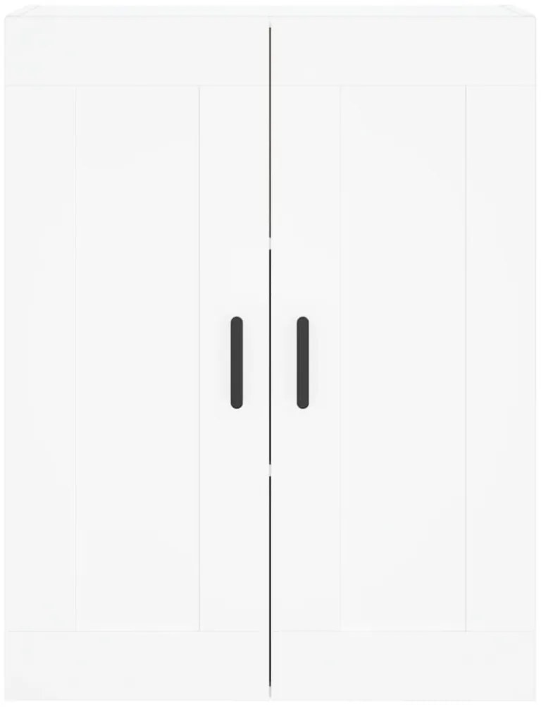 vidaXL Ντουλάπι Λευκό 69,5x34x180 εκ. από Επεξεργασμένο Ξύλο