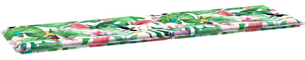 vidaXL Mαξιλάρι Πάγκου Κήπου Πολύχρωμο 180x50x4 εκ. Ύφασμα Οξφόρδης
