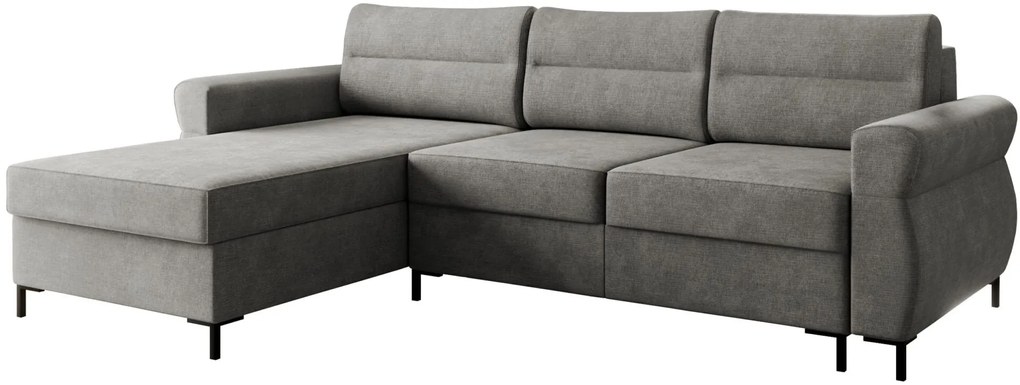 Γωνιακός καναπές Mormi-Gkri Skouro - 258.00Χ170.00Χ92.00cm