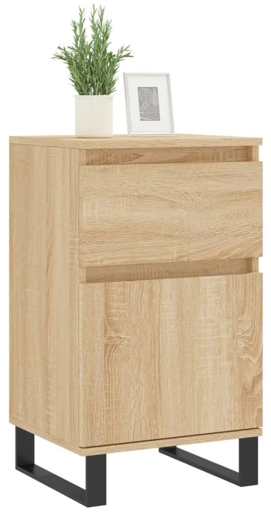 vidaXL Συρταριέρα Sonoma Δρυς 40 x 35 x 70 εκ. από Επεξεργασμένο Ξύλο