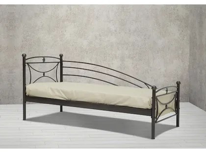 MetalFurniture  Ανάκλυνδρο Μεταλλικό MetalFurniture Μαργαρίτα 90x190 Με Επιλογή Χρώματος BEST-750231