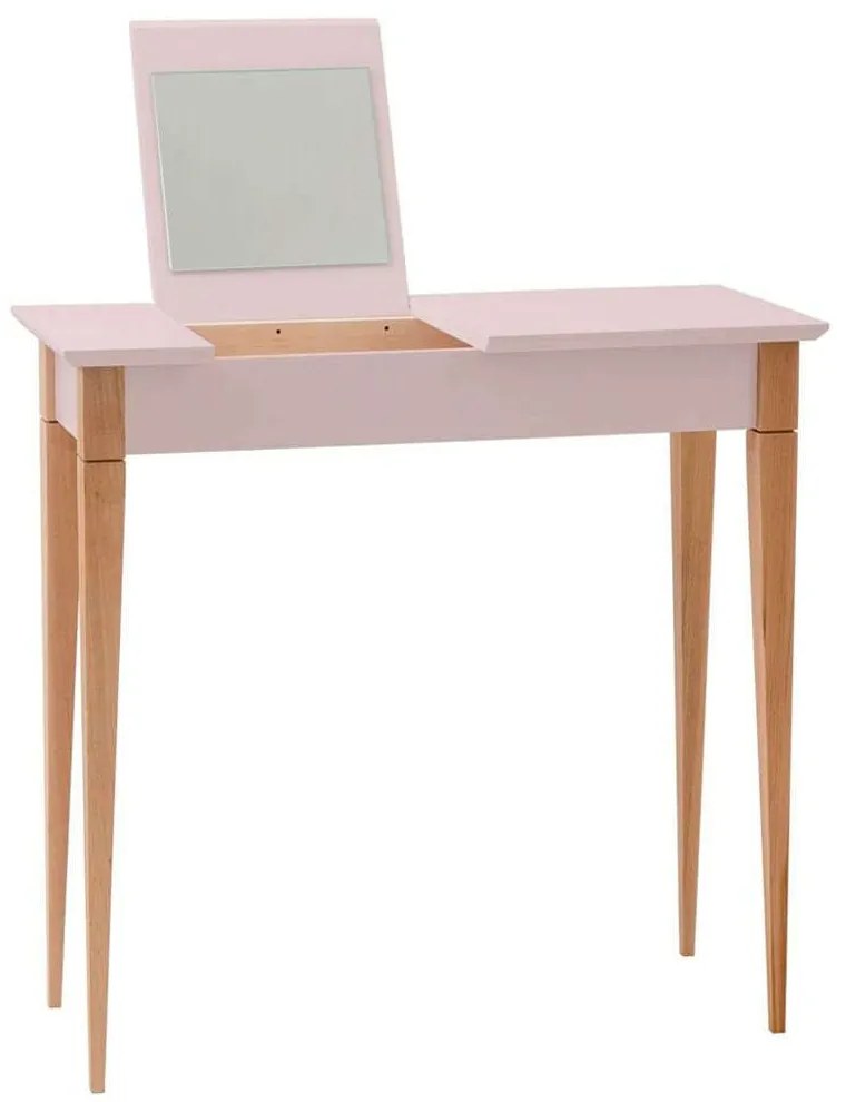 Τουαλέτα Με Καθρέπτη Mimo S MIMOTSBE9 65x35x74cm Pink-Beech