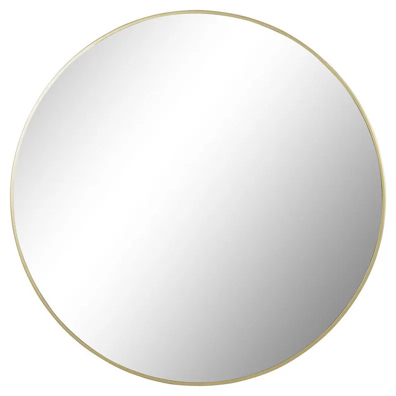 Τοίχο καθρέφτη DKD Home Decor Χρυσό Μέταλλο Καθρέφτης Σύγχρονη 120 x 2 x 120 cm