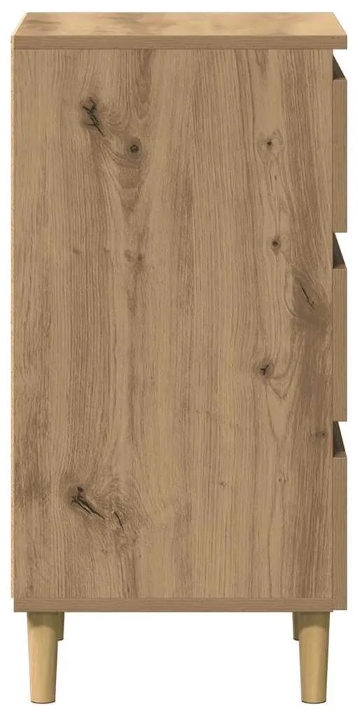 vidaXL Κομοδίνο 40 x 35 x 69 εκ. από Επεξεργασμένο Ξύλο