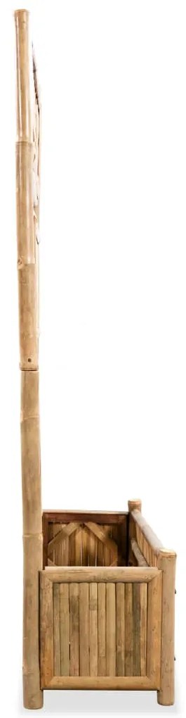 vidaXL Ζαρντινιέρα Κήπου με Καφασωτό 70 εκ. από Μπαμπού