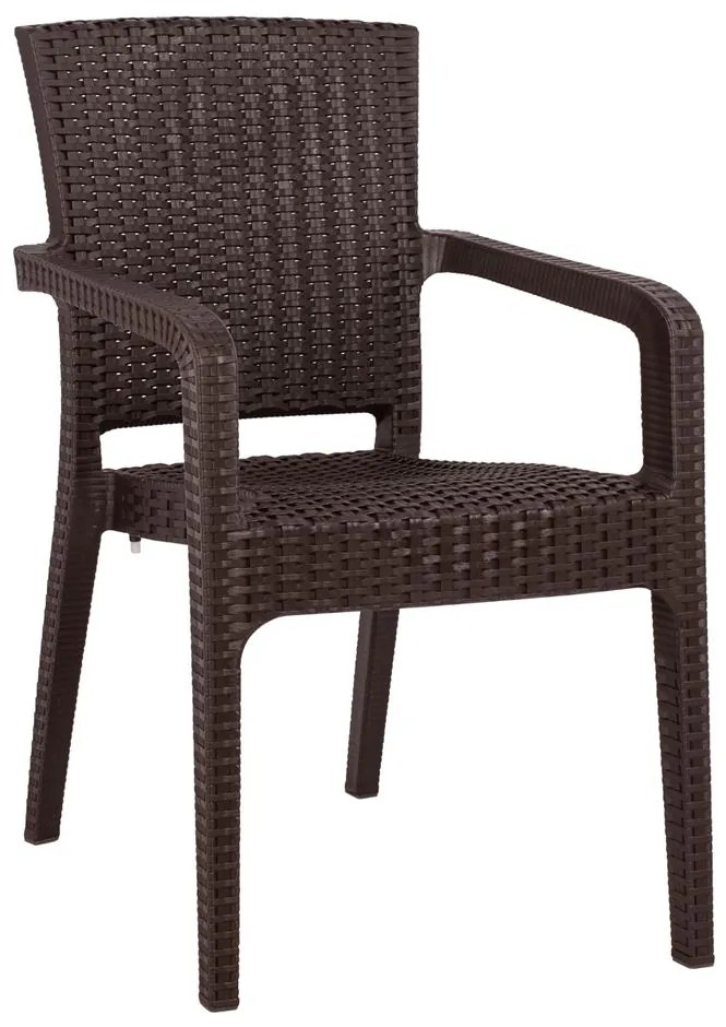 Καρέκλα Κήπου ArteLibre Καφέ Rattan 58x55x87cm-14720002
