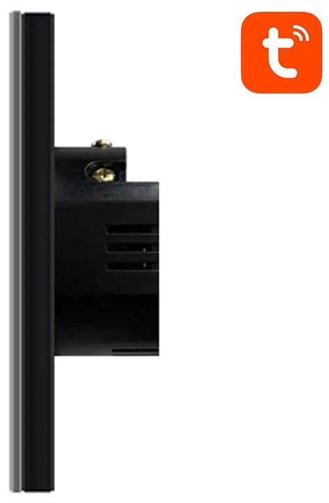 Smart Light Switch WiFi Avatto TS02-EU-B2 2 way (black)