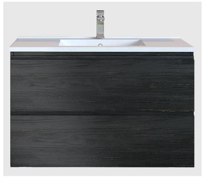 Sanitec ALBA D Έπιπλο Μπάνιου Με Νιπτήρα σε 5 αποχρώσεις 60ΥxM70XB44.5cm