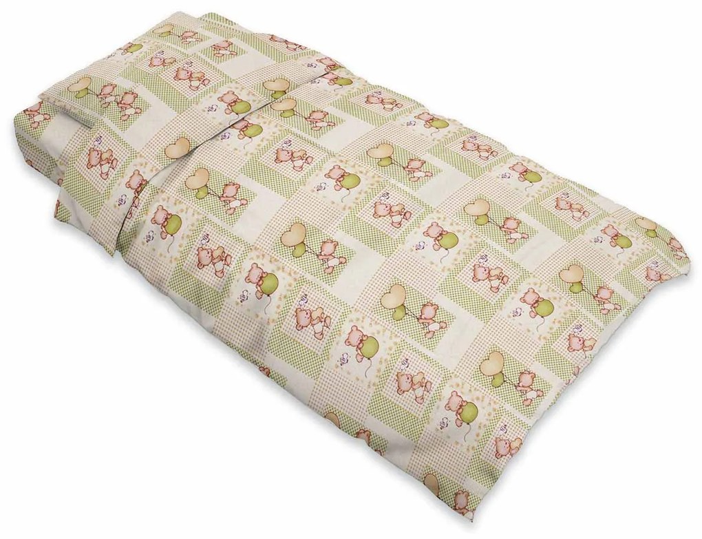 Φανελένια Παπλωματοθήκη Μονή (160x240) Dimcol Baloon 76 Beige
