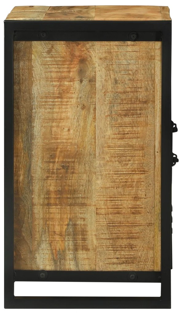 vidaXL Μονάδα Νιπτήρα 55x35x60 εκ. Μασίφ Ξύλο Ακατέργαστο Μάνγκο