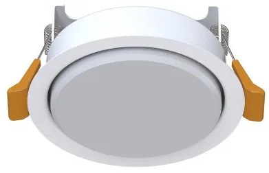Σποτ Φωτιστικό Χωνευτό Στρογγυλό Μικρό GX53 15W IP20 Uno Nowodvorski 10840 Λευκό