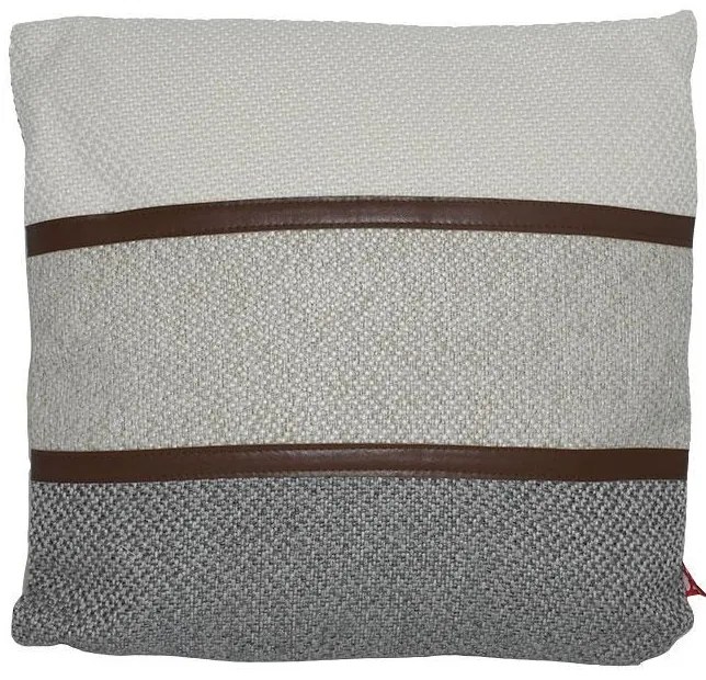 Διακοσμητικό Μαξιλάρι FL096 Fylliana Μπεζ - Γκρι 43x43x10εκ.