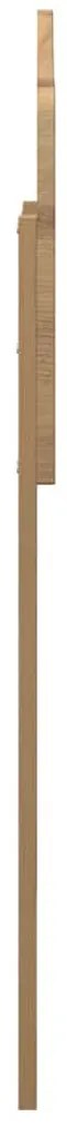vidaXL Κεφαλάρι με κεφαλάρι Artisan Oak 100 cm Επεξεργασμένο ξύλο