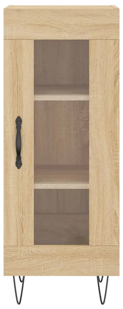 vidaXL Ντουλάπι Sonoma Δρυς 34,5x34x90 εκ. από Επεξεργασμένο Ξύλο