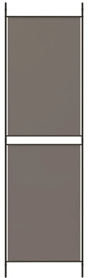 vidaXL Διαχωριστικό Δωματίου με 6 Πάνελ Ανθρακί 300x180 εκ. από Ύφασμα