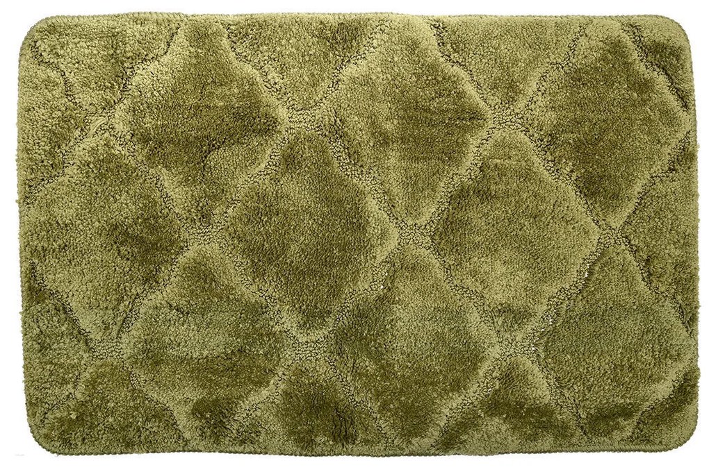 Ταπέτο Μπάνιου Αντιολισθητικό Λαδί Microfiber 70x45cm Estia 02-14896