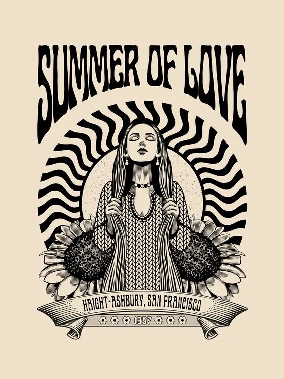 Εικονογράφηση Summer of Love 1967, Retrodrome