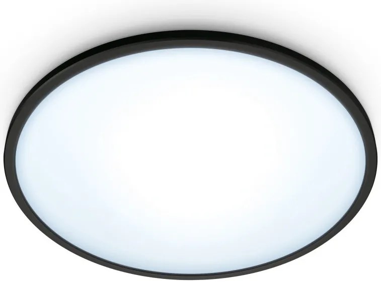 Έξυπνο Φωτιστικό Οροφής Πλαφονιέρα LED 16W 3CCT Dimmable Super Slim Wiz-929002685101-Λευκό 929002685101