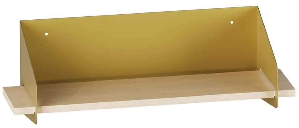 Ράφι Τοίχου Long Arm 491CRT1306 60x19x20cm Gold
