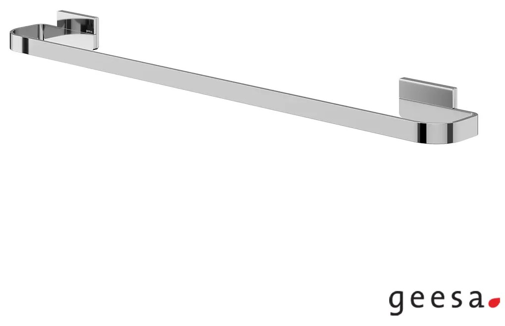 Πετσετοκρεμάστρα Σταθερή Μονή 60cm της σειράς CRAFT GEESA Inox Chrome 1507/60-110